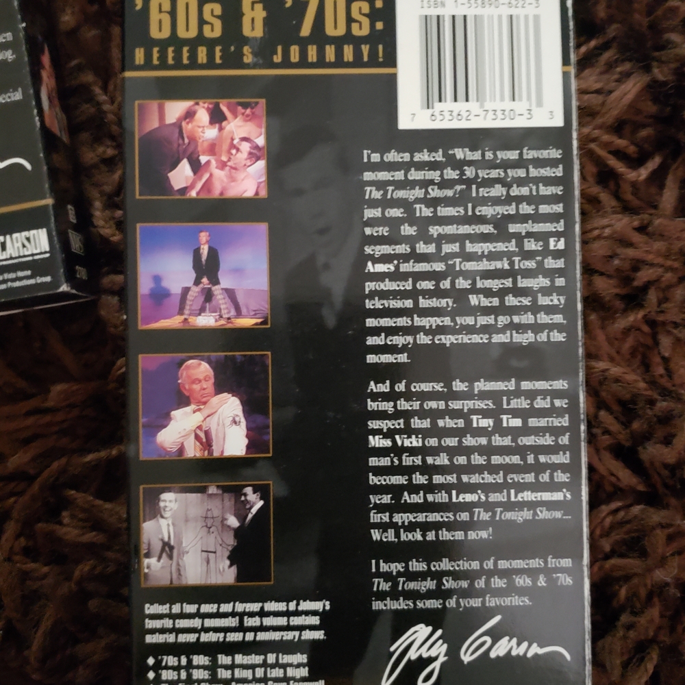 Johnny Carson VHS Collection - Picture 6 of 9